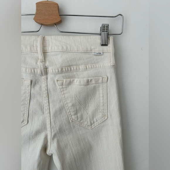 Mother - The Rascal Ankle Snippet in Whipping the Cream - Picture 13 of 15